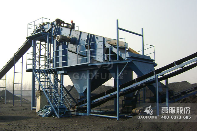 YK圓振動篩客戶現場